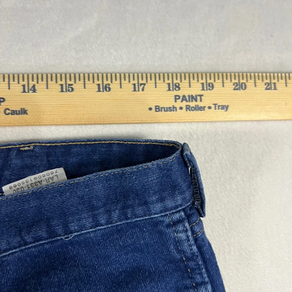 Wrangler Mens‎ Jeans 37x29 Dark Wash Straight Leg Cotton Blend Work Casual